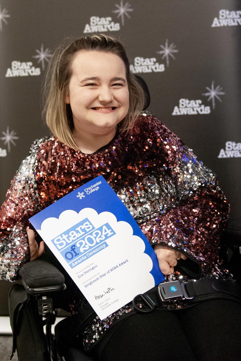 Chichester College's Brightest Star of 2024