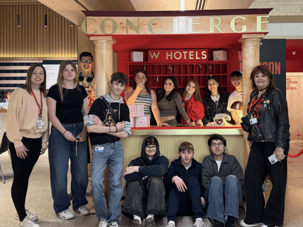 Our students stood in the ILM studios