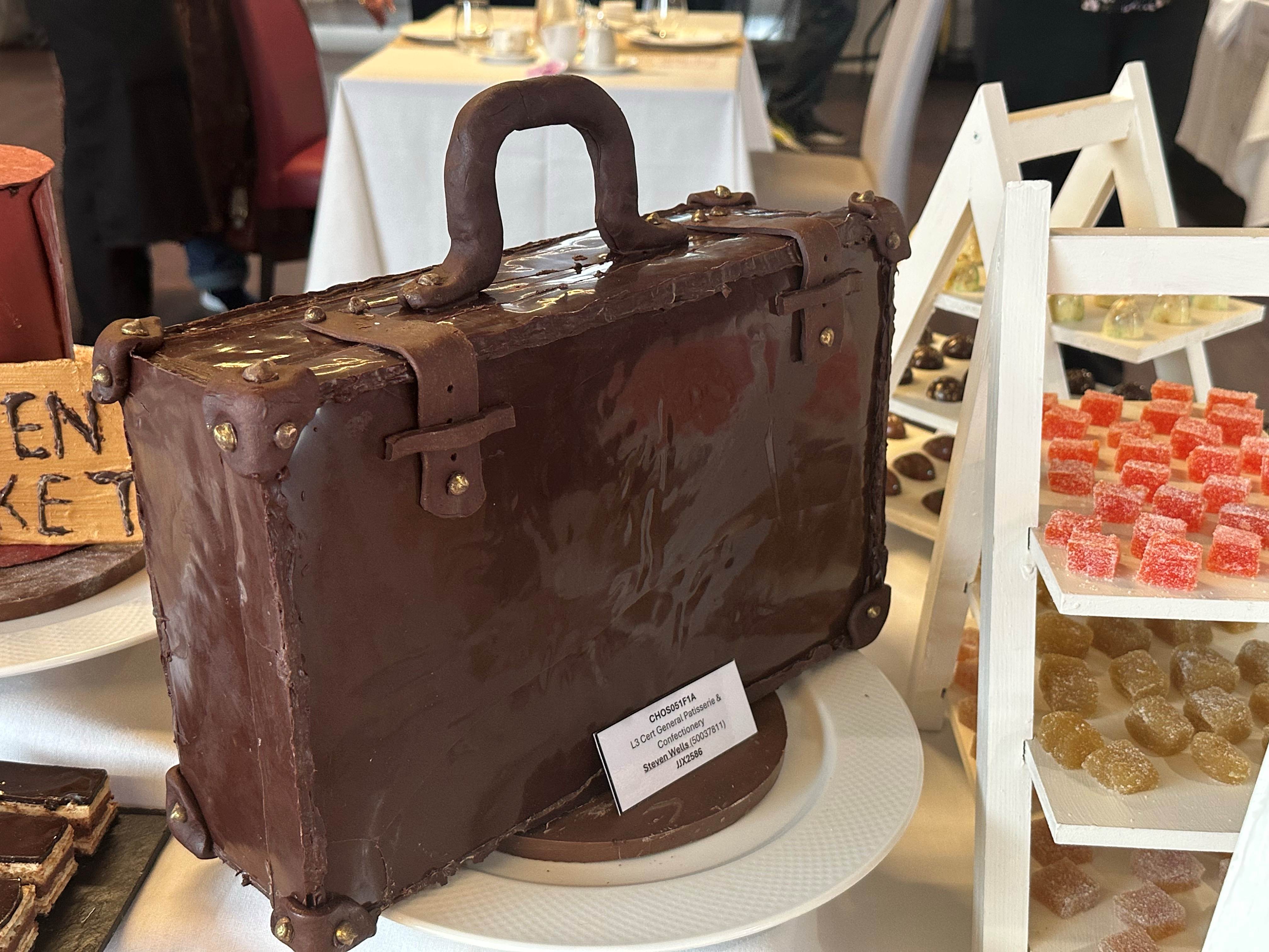Some of the amazing creations made by Chichester College L2 and L3 Catering students for the Patisserie Showcase
